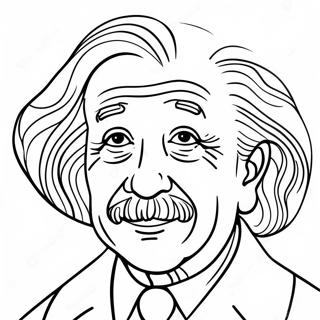 Albert Einstein Coloring Page 72502-58234