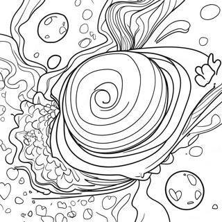 Galaxy Space Coloring Page 7251-6137