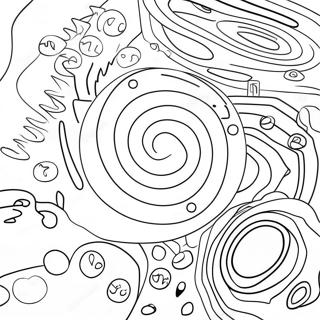 Galaxy Space Coloring Page 7251-6138