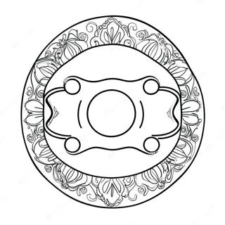 Pacifier Coloring Pages