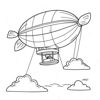 Blimp Coloring Page 72552-58274