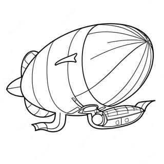 Blimp Coloring Page 72552-58276