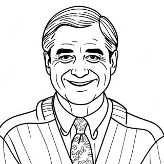 Mr Rogers Coloring Page 72582-58298