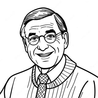 Mr Rogers Coloring Page 72582-58299