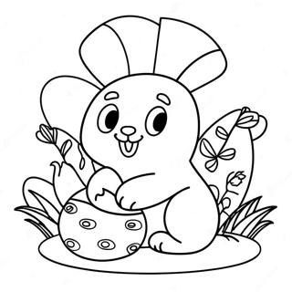 Easter Math Workpages Coloring Page 72602-58315