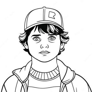 Stranger Things Robin Coloring Pages