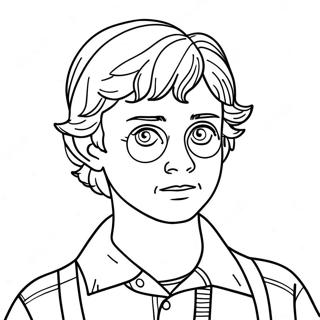 Stranger Things Robin Character Coloring Page 72632-58338