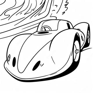 Speed Racer Coloring Pages