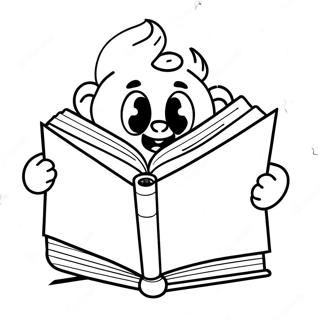 Fun Reading Log Sheet Coloring Page 72693-58393