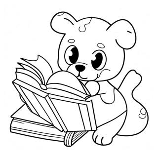 Fun Reading Log Sheet Coloring Page 72693-58396