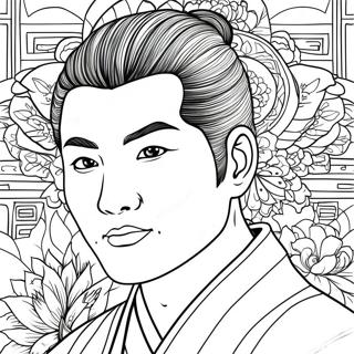 Hu Tao Coloring Pages