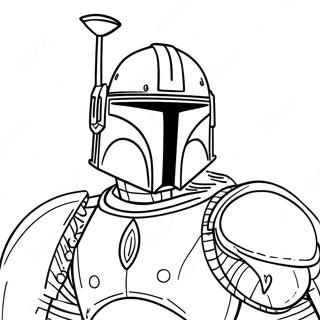 Jango Fett In Battle Armor Coloring Page 72753-58434