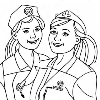 Nurses Week Coloring Page 72782-58463