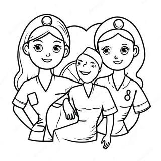 Nurses Week Coloring Page 72782-58464