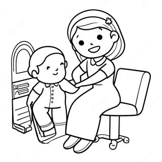 Nurses Week Coloring Pages