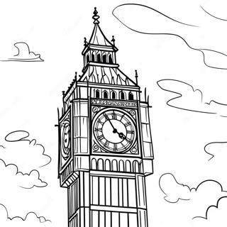 Big Ben In London Coloring Page 72803-58478