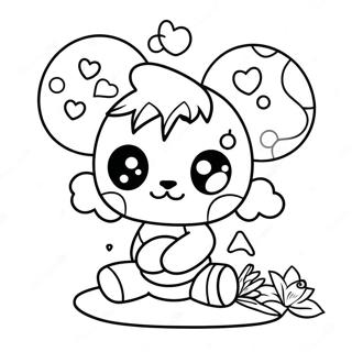 Tokidoki Coloring Page 72812-58484