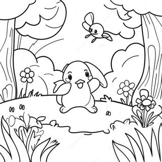 Spring Coloring Pages