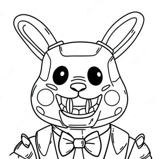 Glitchtrap Coloring Page 72922-58566