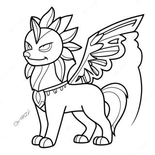 Solgaleo Coloring Pages