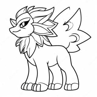 Solgaleo Coloring Page 72932-58578