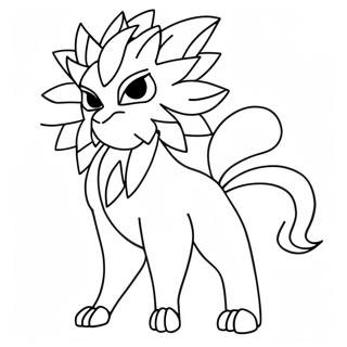 Solgaleo Coloring Page 72932-58580