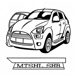 Mitsubishi Logo Coloring Page 72942-58587