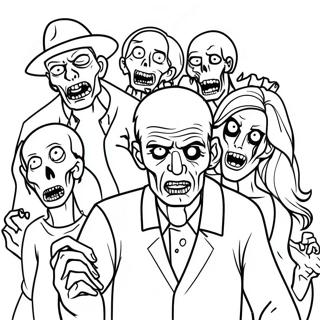 All Of Us Are Dead Coloring Pages