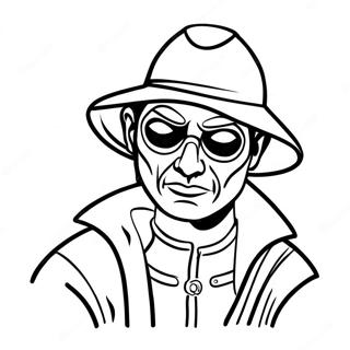 Robber Coloring Page 72962-58606