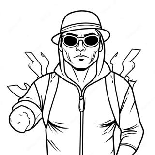 Robber Coloring Page 72962-58607