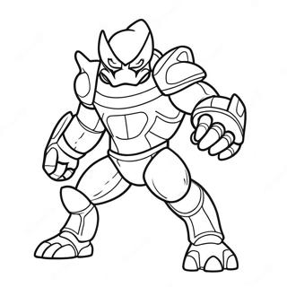 Protogen Coloring Page 72972-58610