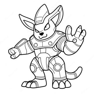 Protogen Coloring Page 72972-58611