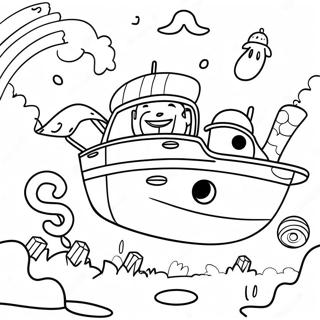 Fun Cousin Adventure Coloring Page 72983-58621