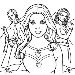 Charmed Coloring Page 73012-58643