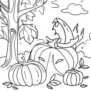 Fall Bible Coloring Page 7301-5990