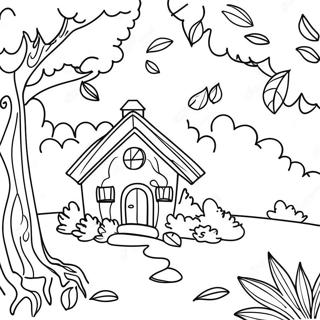 Fall Bible Coloring Page 7301-5992