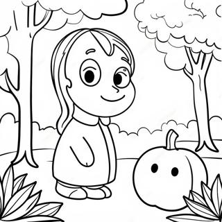 Fall Bible Coloring Page 7301-6193