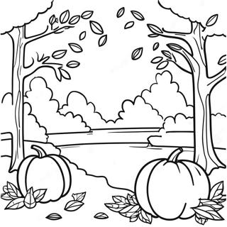 Fall Bible Coloring Page 7301-6195