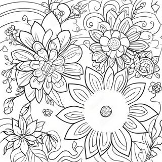 Flowering Ideas Coloring Page 73042-58666