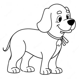 Clifford The Big Red Dog Coloring Page 73072-58690