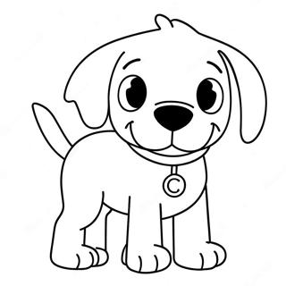 Clifford The Big Red Dog Coloring Page 73072-58691