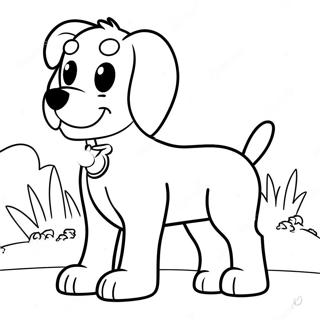 Clifford The Big Red Dog Coloring Page 73072-58692