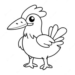 Farfetch D Coloring Page 73082-58699