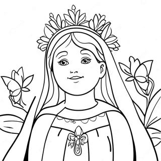 May Crowning Coloring Page 73092-58706