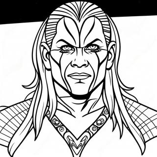 Jeff Hardy Coloring Pages