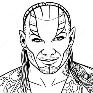 Jeff Hardy Coloring Page 73122-58726