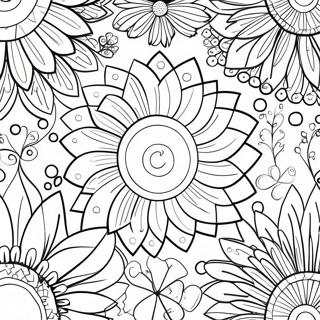 Colorful Pin Wheel Patterns Coloring Page 73152-58750