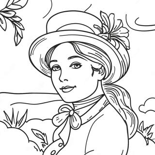 Renoir Painting Coloring Page 73162-58758