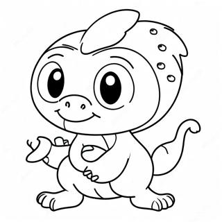 Cute Nab Nab Character Coloring Page 73193-58785