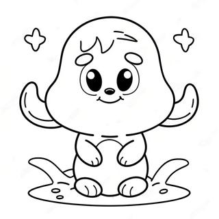 Cute Nab Nab Character Coloring Page 73193-58787